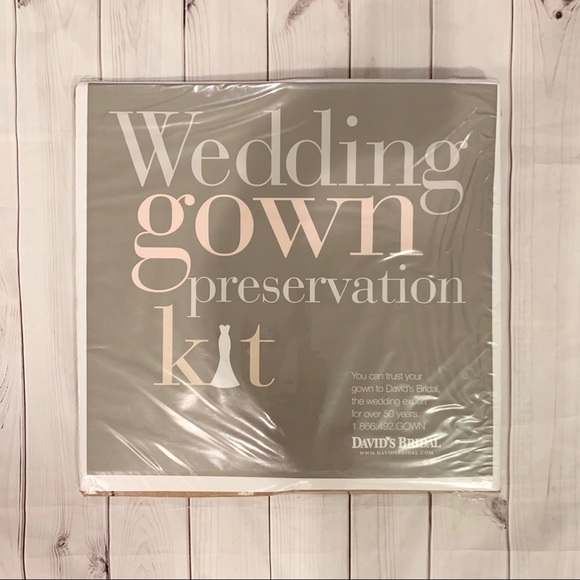 David's Bridal Other - Davids Bridal Wedding Gown Preservation Kit